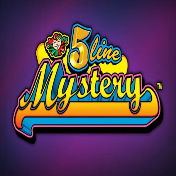 5 Line Mystery online game logo by Eurocoin Interactive on wild-robin.uk.com