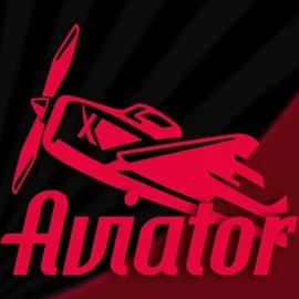 Aviator online game logo by Spribe on wild-robin.uk.com