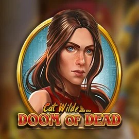 Official Slots logo: Cat Wilde and the Doom of Dead by Play'n GO at Wild Robin Casino
