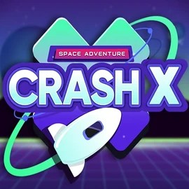 Crash X game by Turbo Games – logo hosted on Wild Robin Casino