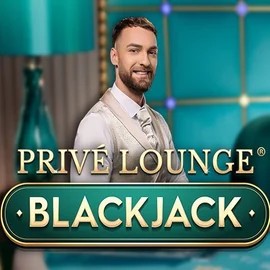 Official Live Casino logo: Privé Lounge Blackjack by Pragmatic Play at Wild Robin Casino